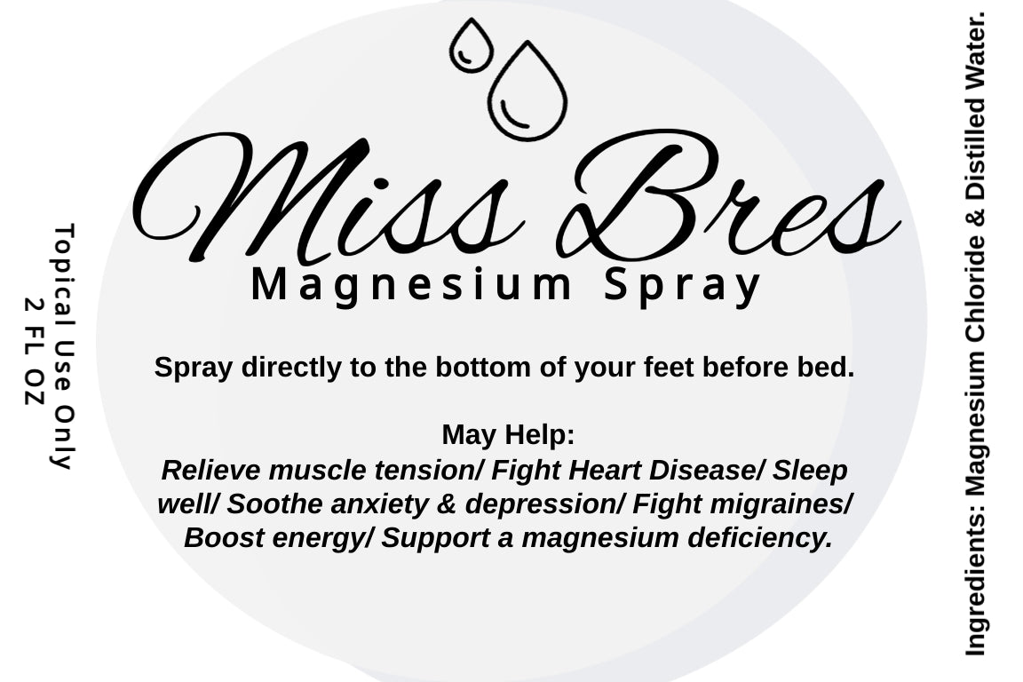 Miss Bres Magnesium Spray