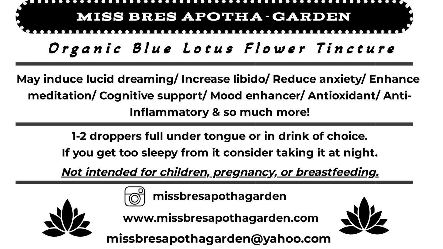 Organic Lotus Flower Tincture